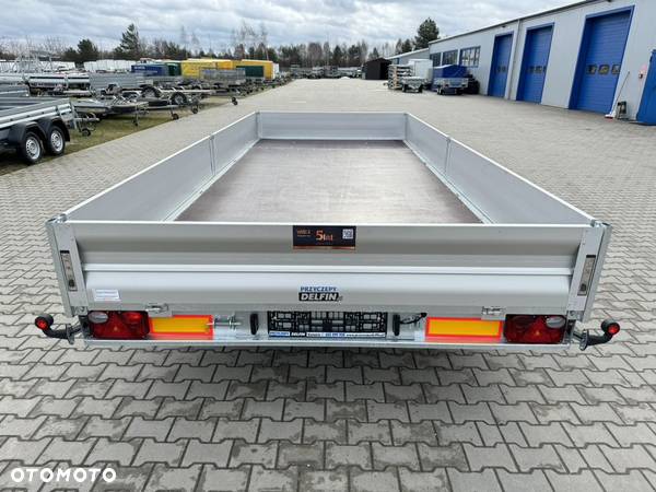 Wiola Multitrailer 3.5S | 500 x 210 cm | najazdy aluminiowe | burty aluminiowe - 11