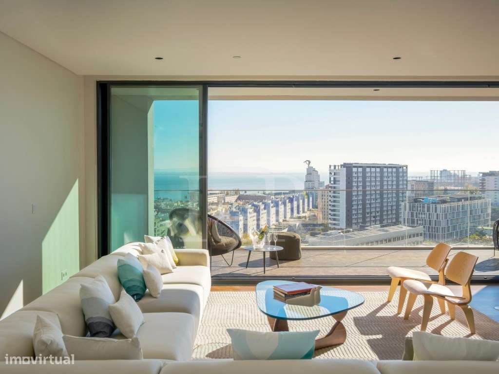 Penthouse T4+1 duplex, com fantástica vista rio, no Martinhal Resid... - Grande imagem: 2/70