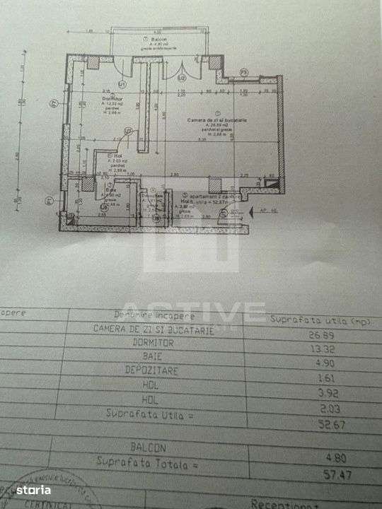 Apartament cu 2 camere || zona Garii-11