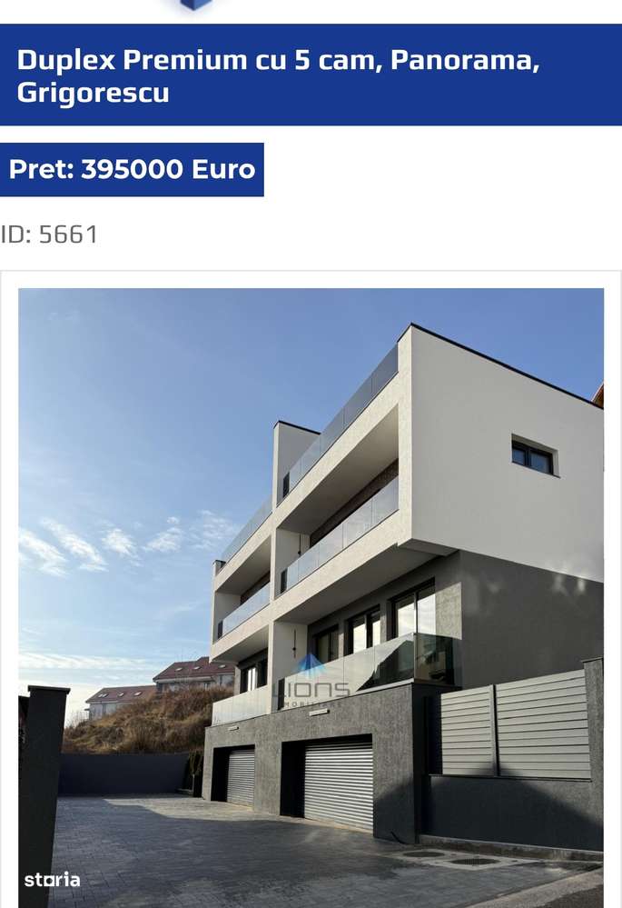 Duplex Premium cu 5 cam, Panorama, Grigorescu-0