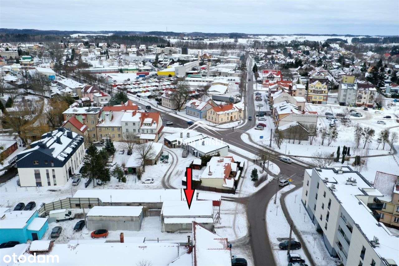 Budynek handlowo-usługowy + garaż - Olecko-10