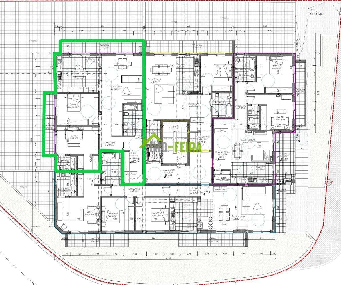 Apartamento T2, em construção-16