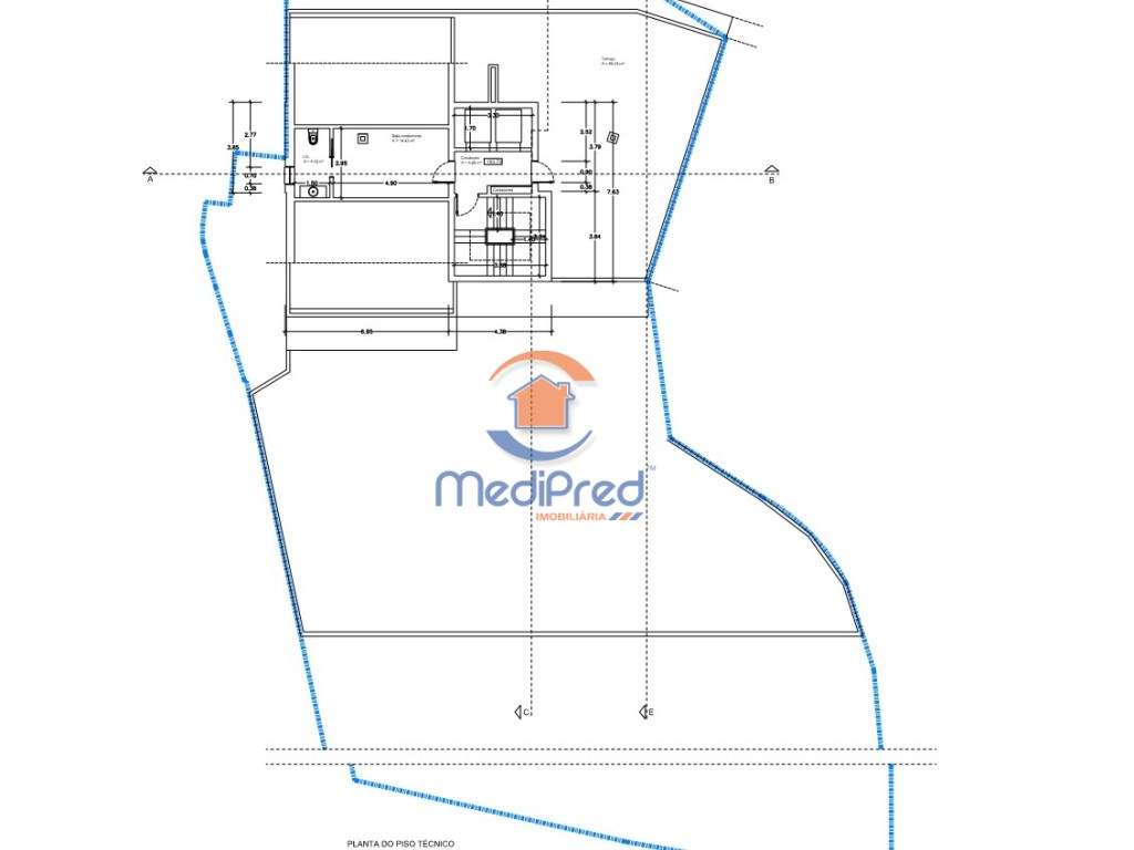 Lote com 850 m2 com projeto aprovado na Ramada | Odivelas - Grande imagem: 4/6