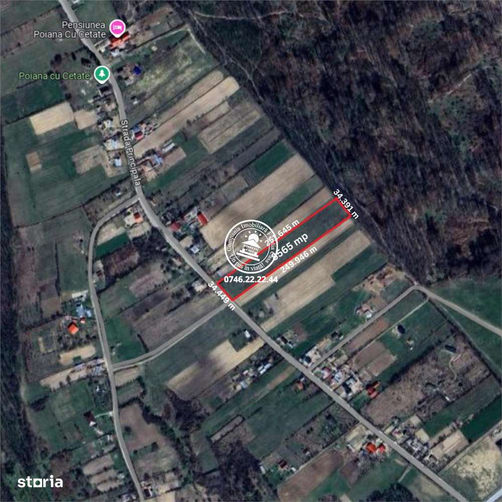 Teren pentru constructii case de vanzare Iasi, Poiana cu Cetate - Imagine principală: 4/4