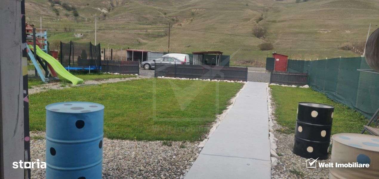 Casa P+M| Teren 755 mp -la drum judetean  | 10 km aeroport Cluj-1