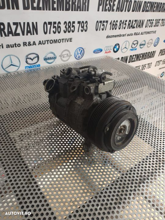 Compresor Clima BMW E90 E91 E60 E61 E87 2.0 Diesel Motor N47 Distributia In Spate - 2