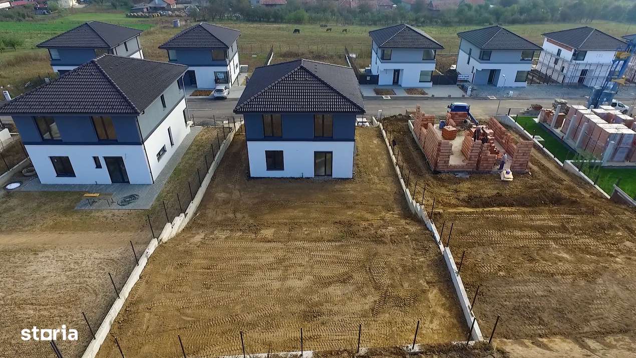 Casa individuala de vanzare in Corusu – finisata exterior, interior - Imagine principală: 3/14