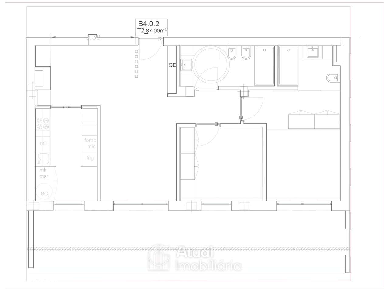 Apartamento T2 Venda em Caldas de Vizela (São Miguel e São João),Vizel-27
