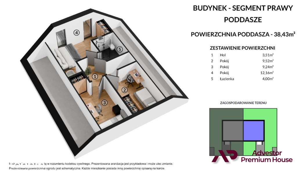 Zarezerwuj ostatni lokal - 66 m2 plus poddasze 35 m2-17