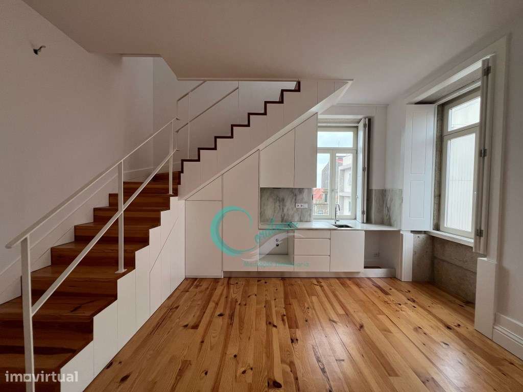Apartamento T1 Duplex de Luxo, Novo, Mercado de Matosinhos - Grande imagem: 3/21