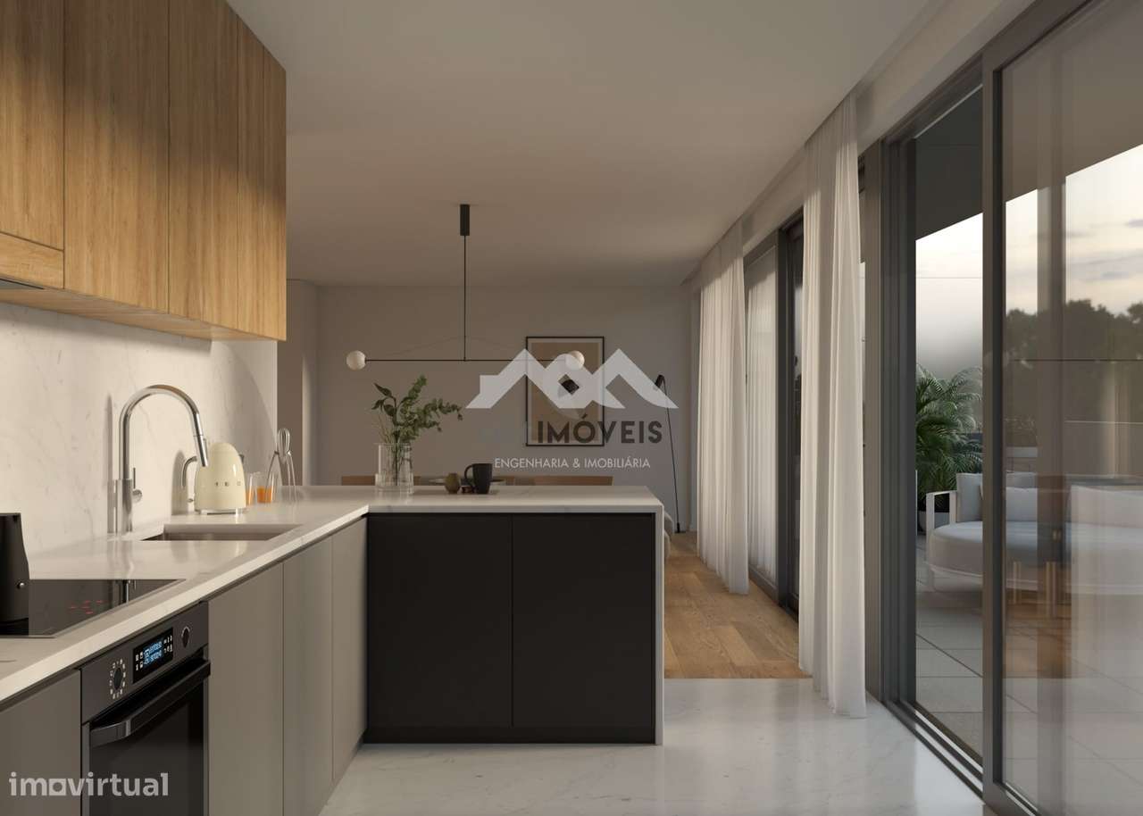 T2 Paranhos | Jardim da Arca d’Água | Varandas | Lug. Estacionamento-6