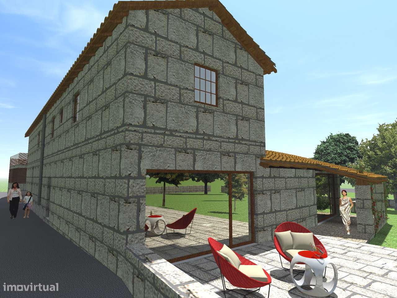 VENDE MORADIA/QUINTINHA V5 Centro de Fonte Arcada Penafiel - Porto-7