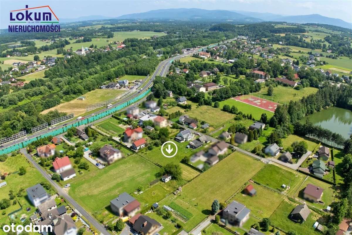 Ochaby Małe - działka blisko szkoły, sklepów - Pełny obrazek: 4/13