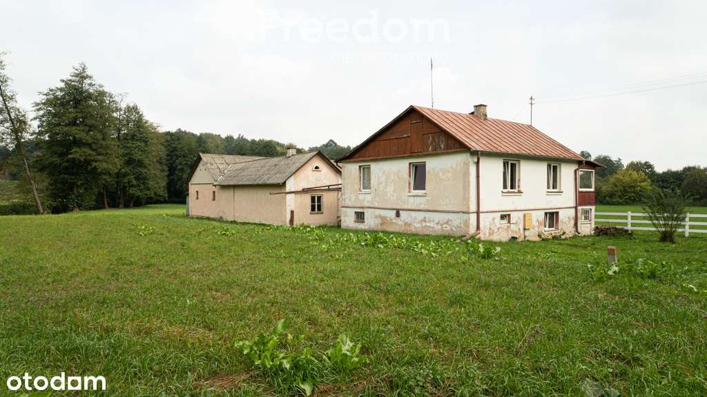 Urokliwy dom w  Nałęczowie na dużej działce - Pełny obrazek: 5/7