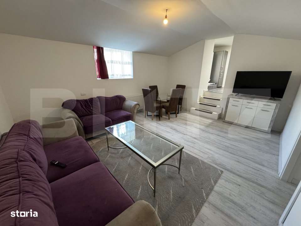 Apartament 2 camere, semidecomandat, curte 50mp Zona Casa Studentilor - Imagine principală: 1/11