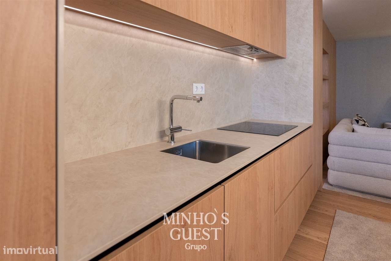 Apartamento T1 de Luxo c/ AC, Elevador e Garagem - Matosinhos-9