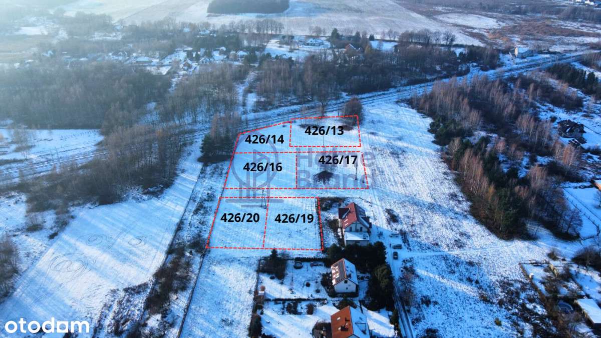 Pęgów 6 działek| doskonały dojazd do Wrocławia - Pełny obrazek: 3/5