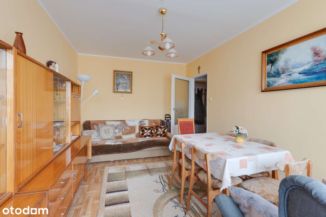 Przestronne mieszkanie 3-pokojowe | Os. Rzeczypospolitej. Wolne-3