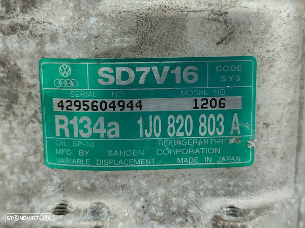 Compressor Do Ac Seat Cordoba Vario (6K5) - 5