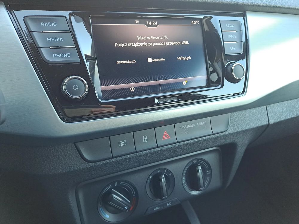 SKODA FABIA Tempomat Smart Link 1.0 TSI 95KM Salon PL VAT-23%