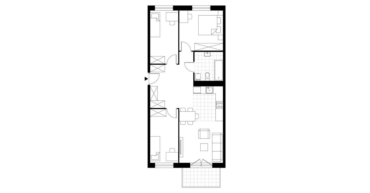 Nowa Klecina | mieszkanie 4-pok. | PARK Zabrodzki - Pełny obrazek: 3/8