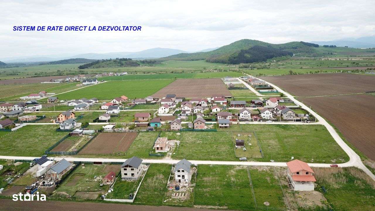 Parcele cu panorama ,drum pietruit si utilitati - Imagine principală: 5/10