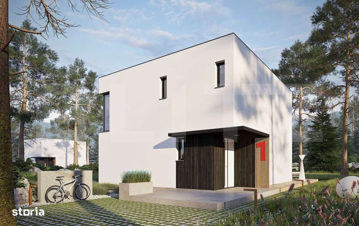 Casa pasiva cu centru Wellness inclus, de vanzare, oriunde in tara - Imagine principală: 4/14