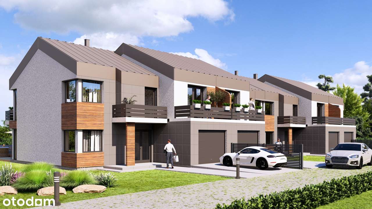 Dom Serock bliżniak 170m2 narożny-0