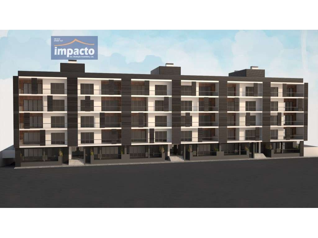 T2 NOVO(em construção), terraço, garagem, Sobralinho-2