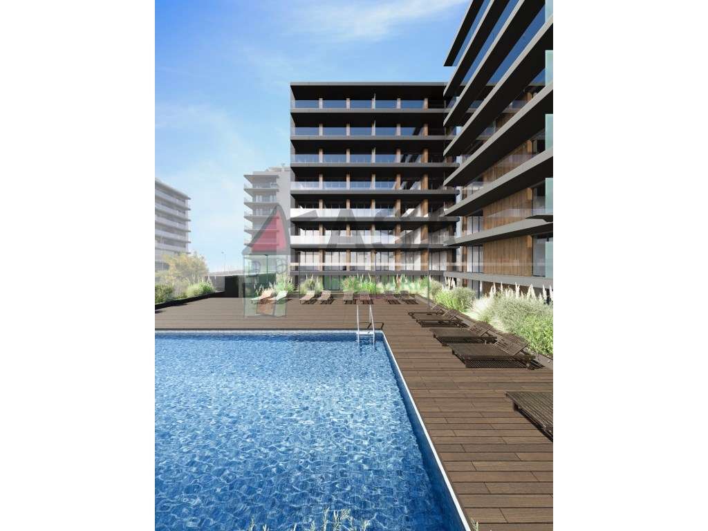 Empreendimento novo com piscina T2 e T3 disponíveis-39