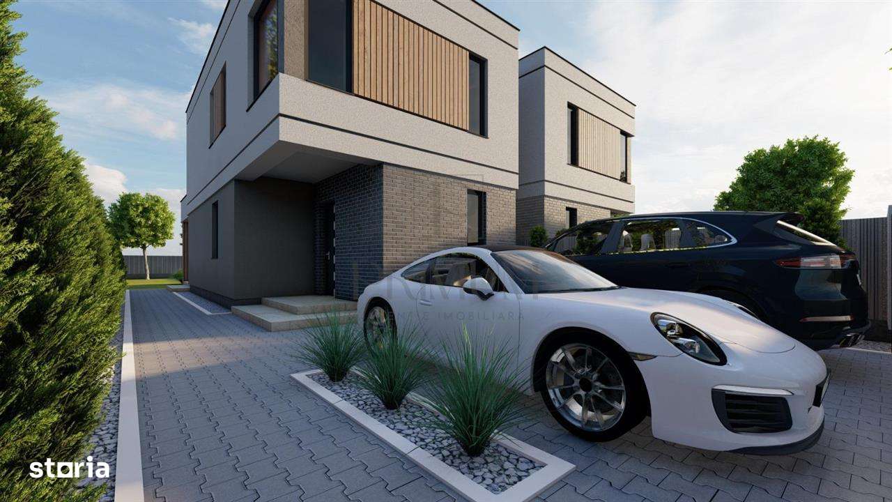 Duplex modern - separat prin camera tehnica - teren generos. - Imagine principală: 3/4