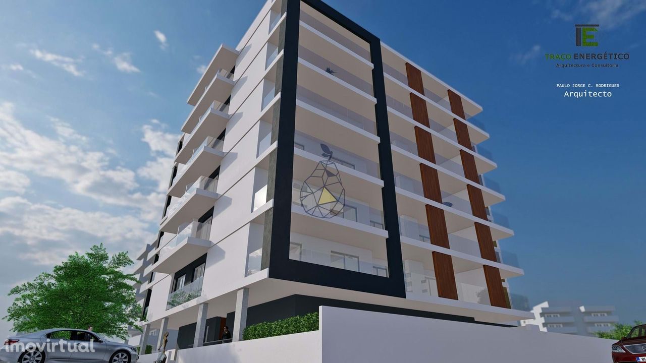 Apartamento T2 novo em Construção com Garagem em Portimão