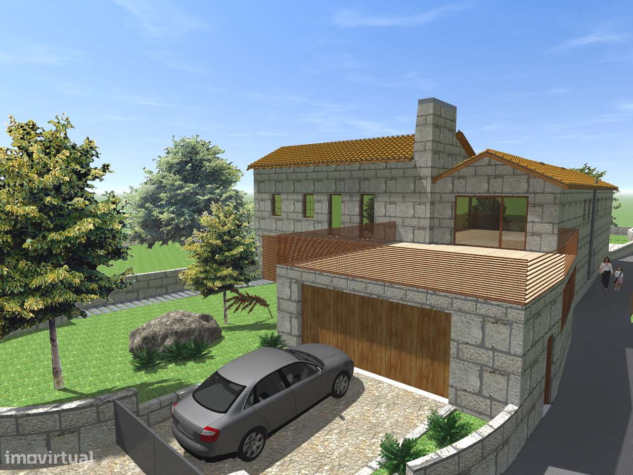 VENDE MORADIA/QUINTINHA V5 Centro de Fonte Arcada Penafiel - Porto-9