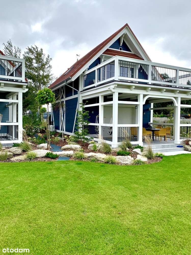 TRZY LUKSUSOWE DOMKI/DOSTĘP DO JEZIORA-5