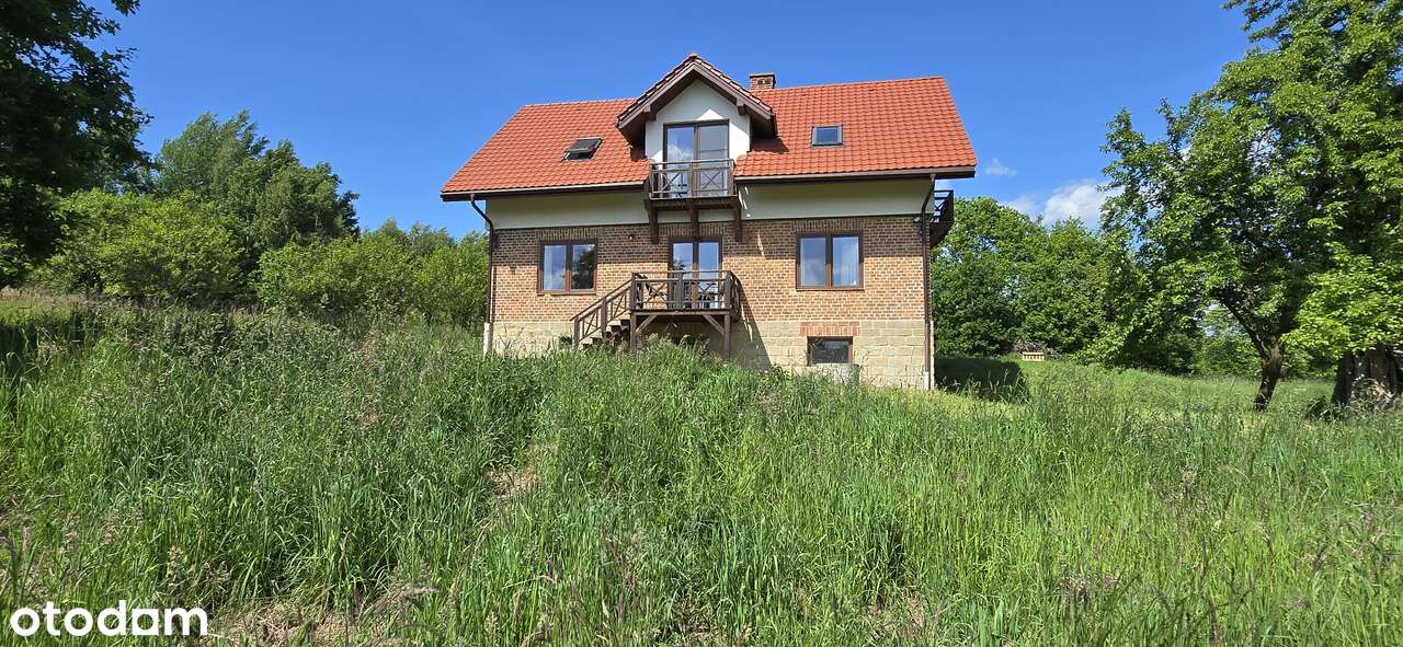 Dom z 3 ha działką na leśnej polanie-1