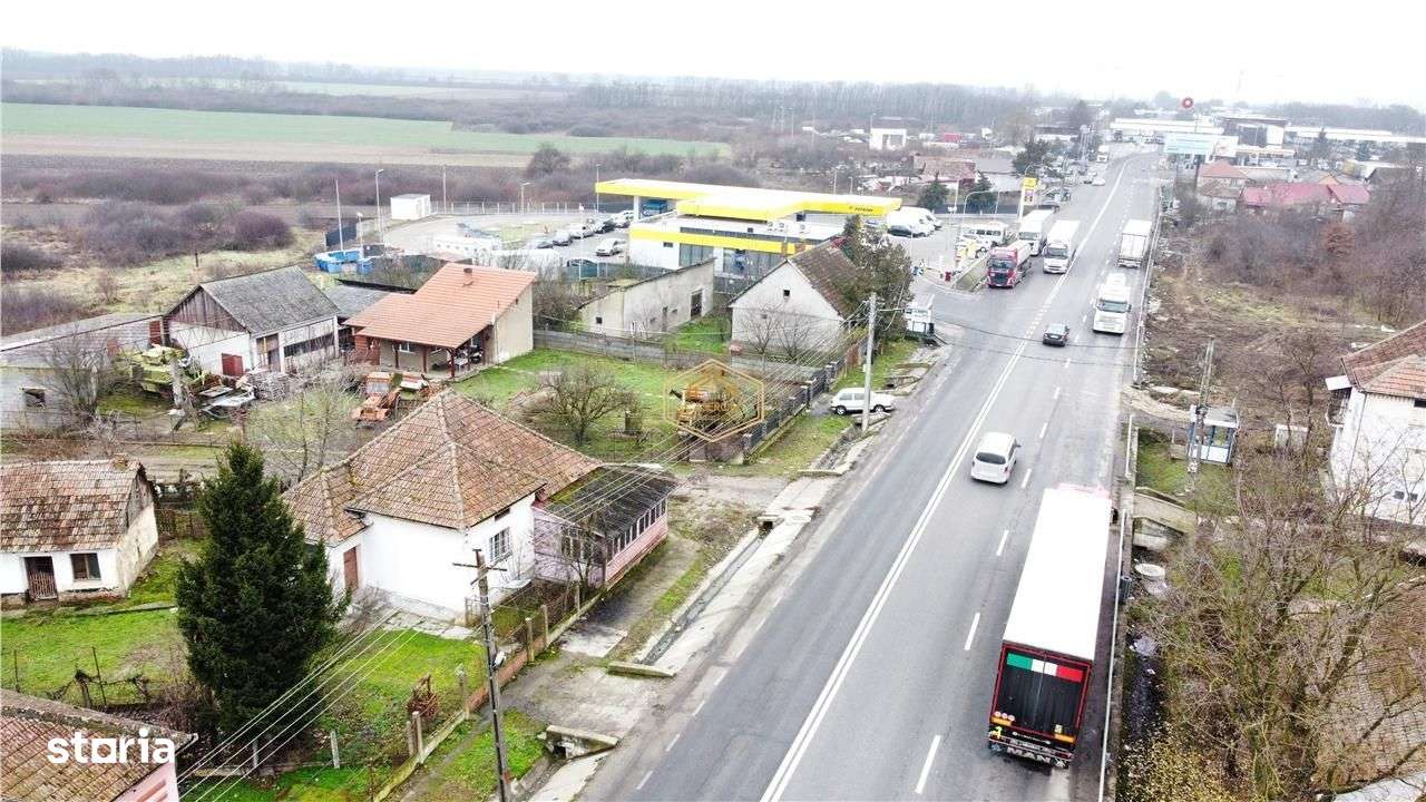 Casa cu 3 camere si 8.914 mp de teren | Acces din DN 19A - Petea - Imagine principală: 5/11