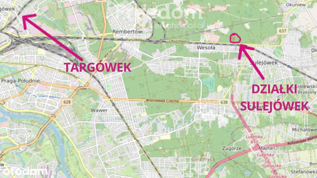 Grunt inwestycyjny w Sulejówku ! 1Ha budowlany - Pełny obrazek: 2/6