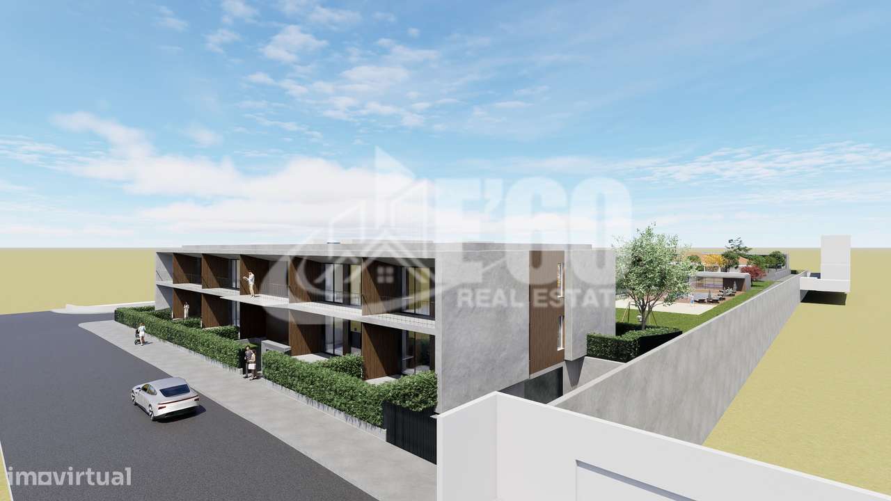 APARTAMENTO T2 C/ TERRAÇO EM CONDOMINIO FECHADO COM PISCINA-16