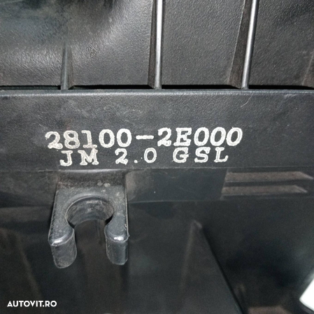Carcasa filtru aer Hyundai Tucson 2005 | 281002E000 - 3
