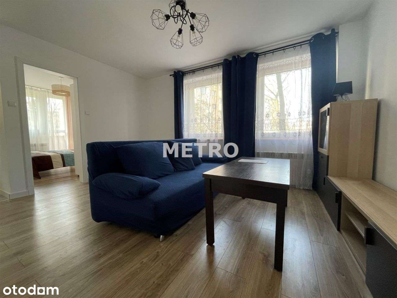 2 Pokoje, Leśne, balkon