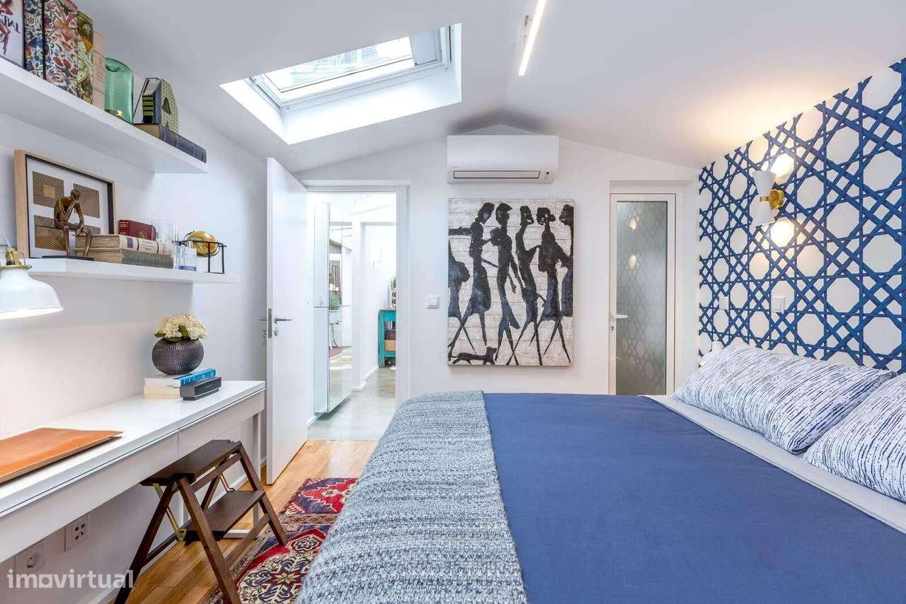 Apartamento T1 com terraço, Estrela, Lisboa-27