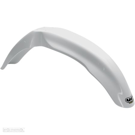 guarda lamas dianteiro ufo branco honda cr 125 / 250 - 1