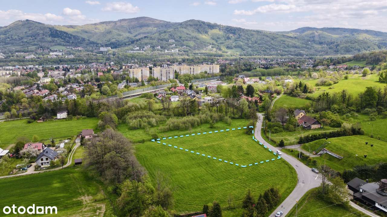 Działka inwestycyjna budowlana Ustroń - Pełny obrazek: 1/7