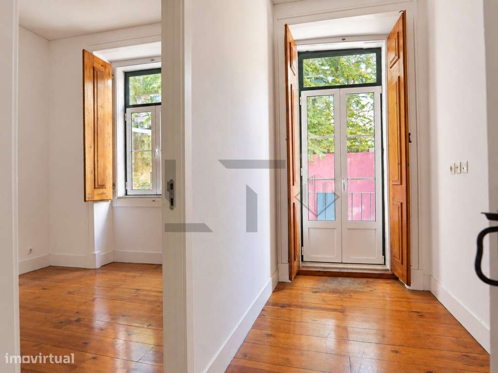 Apartamento T3+1 com Pátio Privado a 2 passos da Av. da LIberdade p...-25