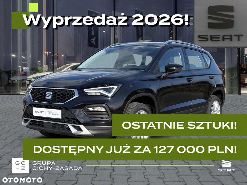 SEAT Ateca 1.5 TSI 150 KM 7-biegowa automatyczna - DSG, Black, wielosezon, RABAT!