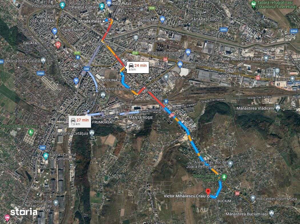 Bucium, 423mp, teren intravilan - Imagine principală: 2/3