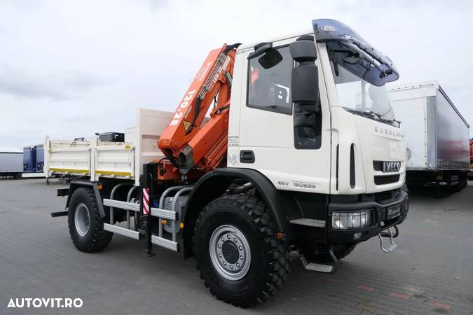 Iveco EUROCARGO 150E25 / 4X4 / BASCULANTE + HDS TEREX 120.2 E / PENTRU INDUSTRIA ELECTRICĂ / RADIO CONTROL / 67.000 KM KILOMETRAJ - 18