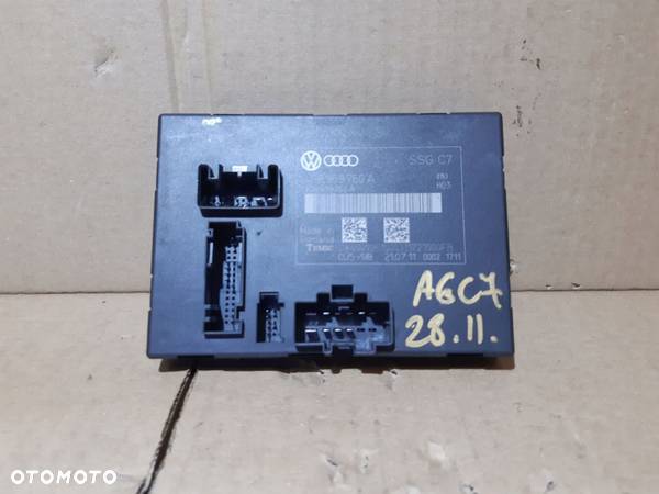 AUDI A6 C7 MODUŁ STEROWNIK FOTELA 4G8959760A - 1