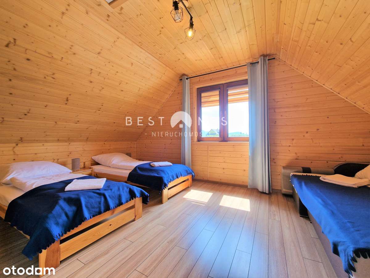 Dom z drewna z dużą, widokową działką Nowa Cena - Pełny obrazek: 4/15