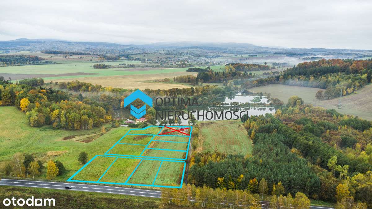 Atrakcyjne działki budowlane nad stawami w-6